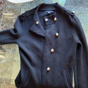 Banana Republic Black cardigan with larger buttons